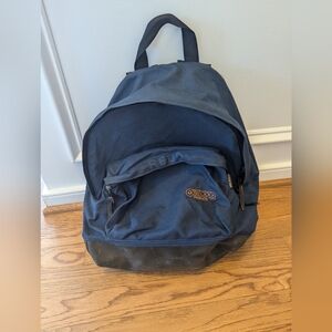 Vintage Outdoor Products Seamlock Made In USA Navy Blue Backpack Shoulder Strap